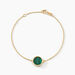 Bracelet Florica Or Jaune Malachite - Bracelets chaînes Femme | Marc Orian