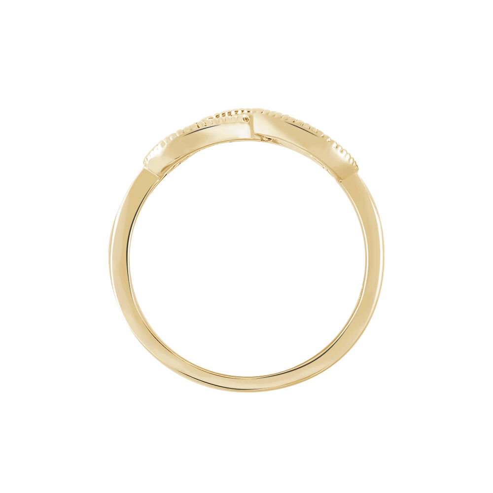 Bague Merane Plaqué Or Jaune Oxyde De Zirconium - Bagues de promesse Femme | Marc Orian