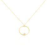 Collier Kimly Or Jaune Oxyde De Zirconium - Colliers avec pierres Femme | Marc Orian