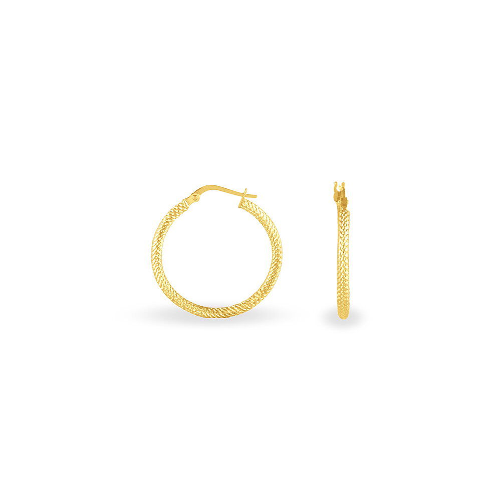 Créoles Ulrica Or Jaune - Créoles Femme | Marc Orian