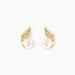 Boucles D'oreilles Puces Antoinette Or Jaune Perle De Culture - Puces Femme | Marc Orian