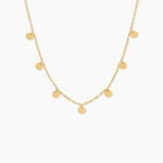 Collier Eleonora Argent Dor&eacute; A L'Or 750/1000 - Colliers ete Femme | Marc Orian