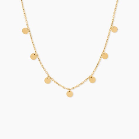Collier Eleonora Argent Dor&eacute; A L'Or 750/1000 - Colliers ete Femme | Marc Orian