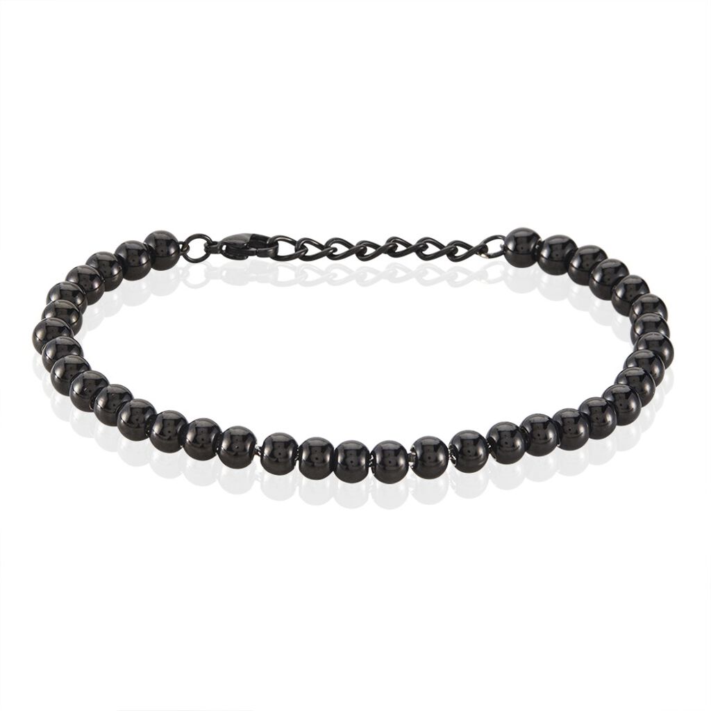 Bracelet Acier Noir Daryll - Bracelets chaînes Homme | Marc Orian