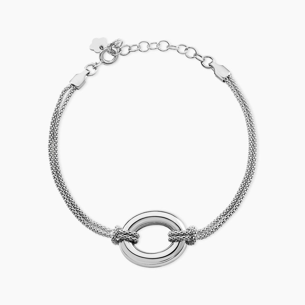 Bracelet Alisa Argent Blanc - Bracelets fantaisie Femme | Marc Orian