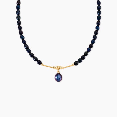 Collier Poire Or Jaune Perle De Culture - Colliers avec pierres Femme | Marc Orian