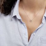 Collier Absolu Or Blanc Diamant - Colliers avec pierres Femme | Marc Orian