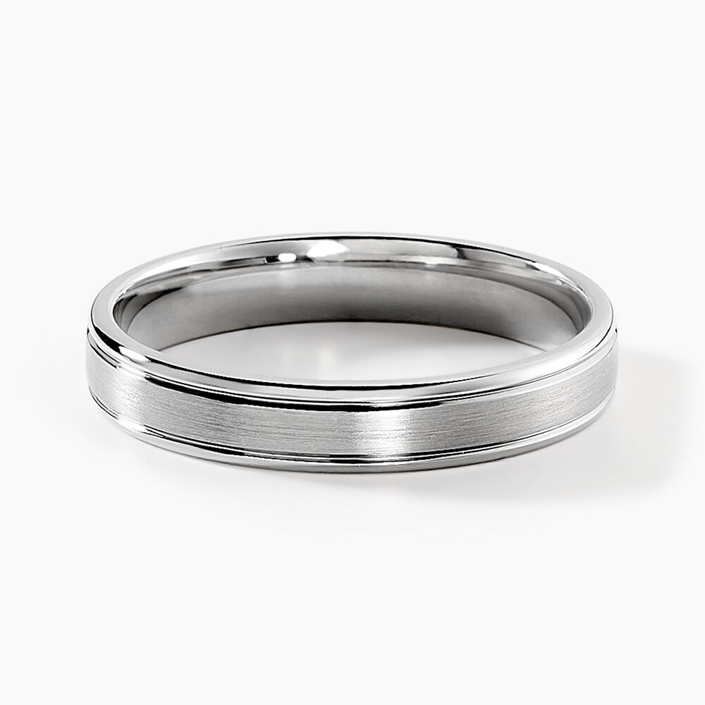 Alliance Aylmer Palladium Blanc - Alliances duo Unisex | Marc Orian