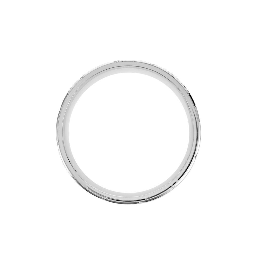 Bague Tyko Acier Gris - Bijoux fantaisie Homme | Marc Orian
