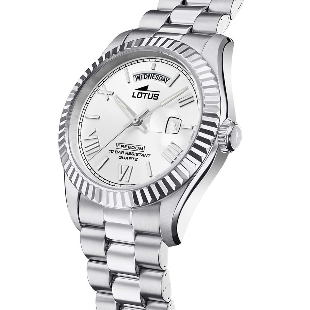 Montre Lotus Freedom Collection Argenté - Montres classiques Homme | Marc Orian