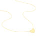 Collier Helenia Coeur Gravable Or Jaune