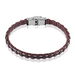 Bracelet Acier Blanc Edouard - Bracelets cuir Homme | Marc Orian