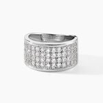 Bague Cecelia Argent Blanc Oxyde De Zirconium - Bagues avec pierre Femme | Marc Orian