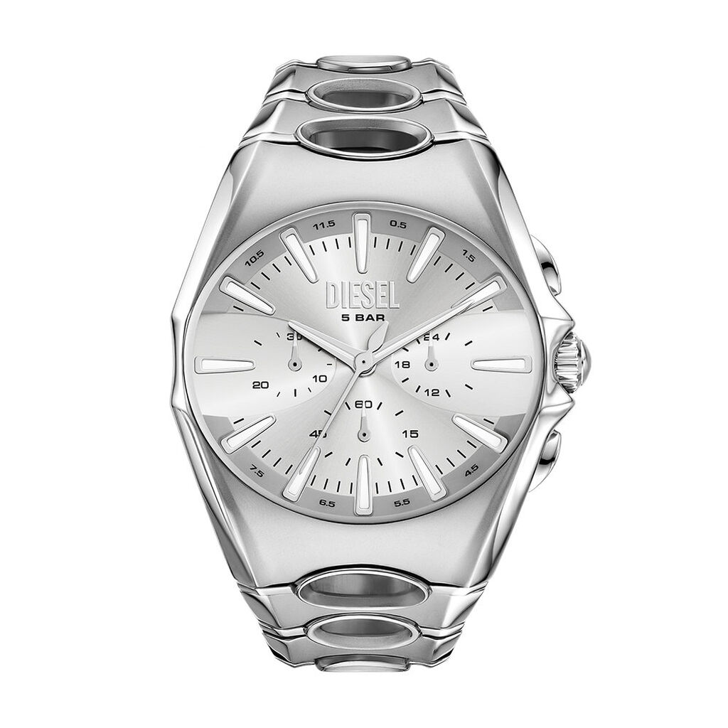 Montre Diesel D-Curve Argent&eacute; - Montres &eacute;tanches Homme | Marc Orian