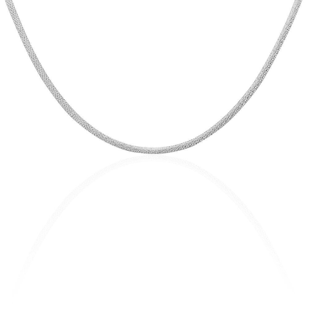 Collier Zoubeida Argent Blanc - Chaines Femme | Marc Orian