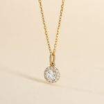 Pendentif Seghira Or Jaune Oxyde De Zirconium - Pendentifs Femme | Marc Orian