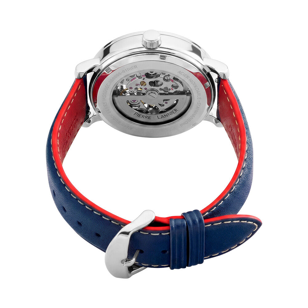 Montre Pierre Lannier Monarck Bleu - Montres automatiques Homme | Marc Orian
