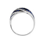 Bague Rebekka Or Blanc Saphir Et Diamant - Bagues vintage Femme | Marc Orian