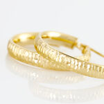 Cr&eacute;oles Dea Diamantees Fil Plat Or Jaune - Cr&eacute;oles Femme | Marc Orian