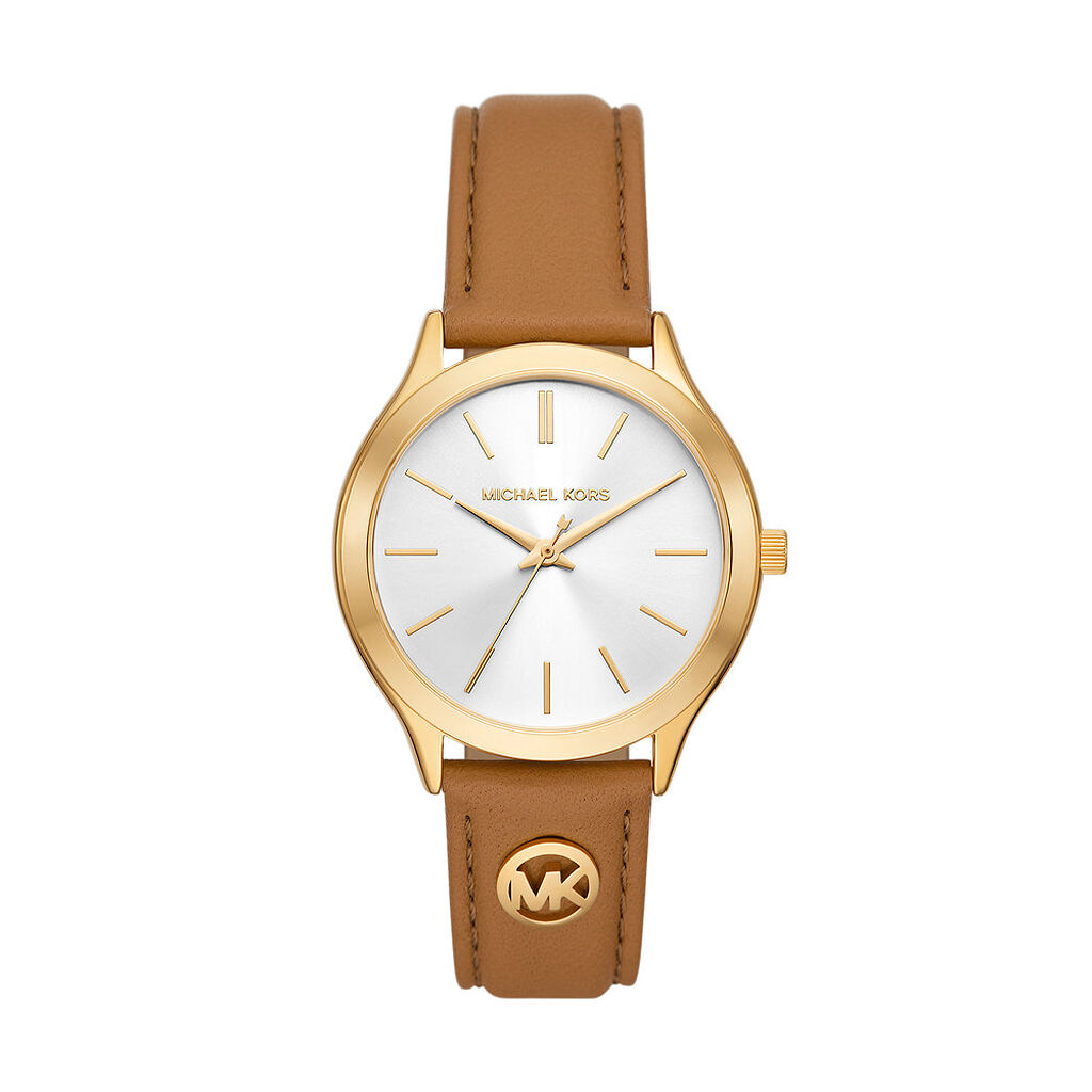Montre Michael Kors Slim Runway Blanc - Montres étanches Femme | Marc Orian