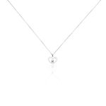 Collier Sweet Heart Or Blanc Diamant - Colliers avec pierres Femme | Marc Orian