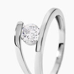 Bague Mary-paule Argent Blanc Oxyde De Zirconium - Bijoux fantaisie Femme | Marc Orian