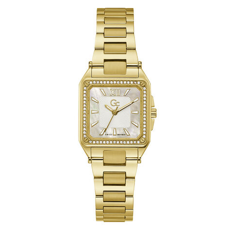Montre Gc Couture Square Nacre Blanche - Montres classiques Femme | Marc Orian