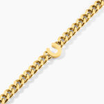 Bracelet Devy Acier Jaune - Bracelets cha&icirc;nes Homme | Marc Orian