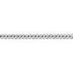 Collier Izel Maille Anglaise Or Blanc - Chaines Femme | Marc Orian