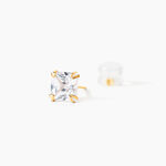 Boucles D'oreilles Puces Or Jaune Doreen Oxydes De Zirconium - Puces Famille | Marc Orian
