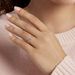 Alliance Laurie Tour Complet Or Blanc Diamant - Alliances avec pierres Femme | Marc Orian