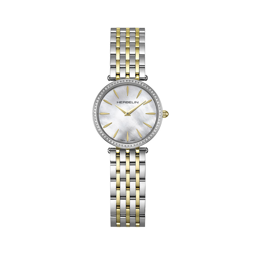 Montre Herbelin Epsilon Nacre Blanche - Montres &eacute;tanches Femme | Marc Orian