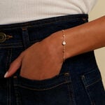 Bracelet Poem Argent Jaune Topaze Oxyde De Zirconium - Bracelets fantaisie Femme | Marc Orian