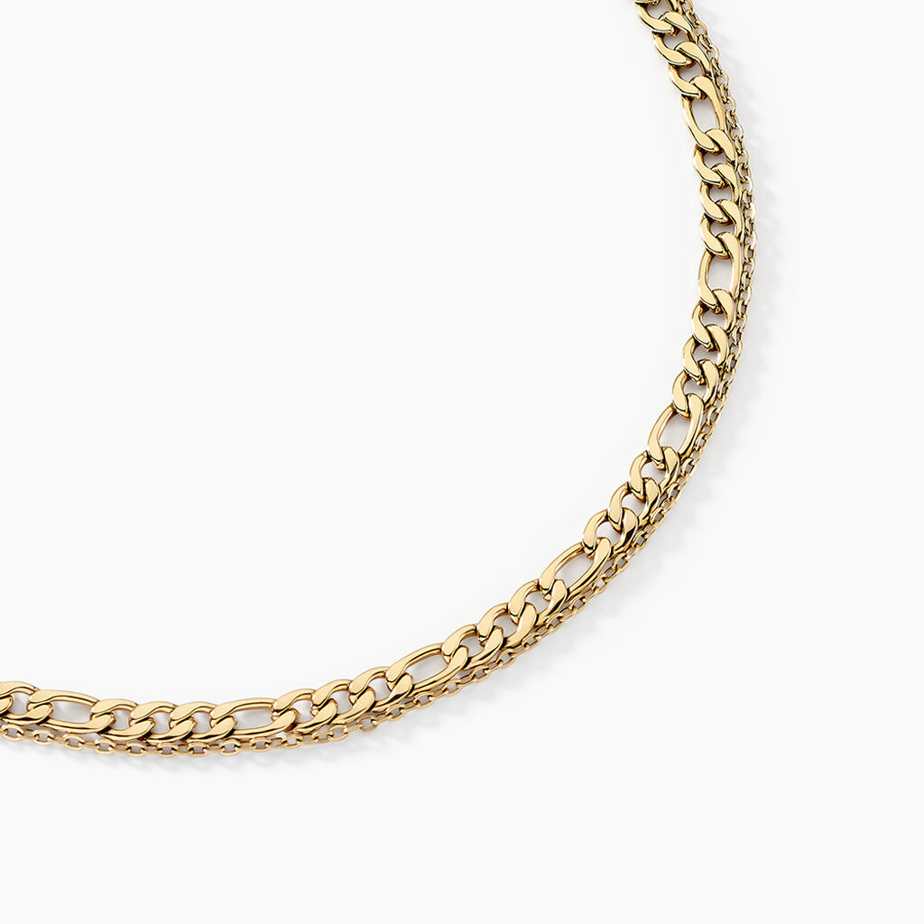 Collier Eva Acier Jaune - Colliers ete Femme | Marc Orian