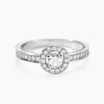 Bague M&eacute;lissande Argent Blanc Oxyde De Zirconium - Bijoux fantaisie Femme | Marc Orian