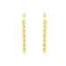 Boucles D'oreilles Pendantes Jerry Corde Or Jaune - Pendantes Femme | Marc Orian