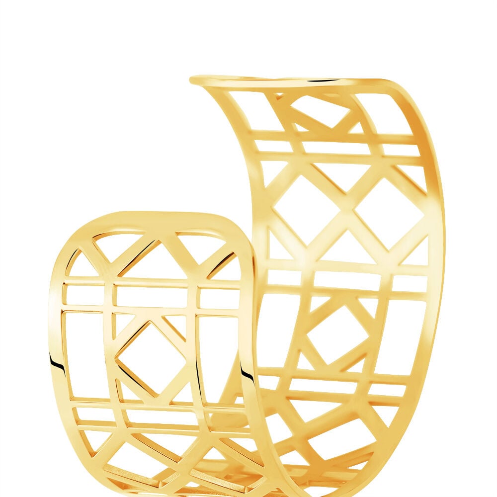 Bracelet Jonc Luyanna Acier Jaune - Bracelets Femme | Marc Orian