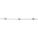 Bracelet Sylvette Argent Blanc Oxyde De Zirconium - Bracelets fantaisie Femme | Marc Orian