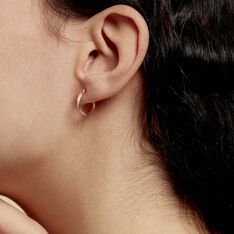 Créoles Youri Or Jaune - Boucles d'oreilles Créoles Femme | Marc Orian