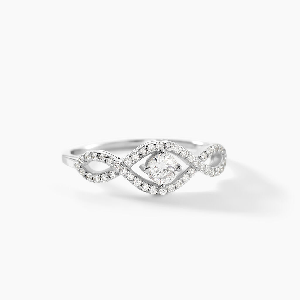 Bague Argent Katerina Oxydes De Zirconium - Bijoux fantaisie Femme | Marc Orian