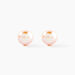 Boucles D'oreilles Puces Ursulina Or Jaune Perle De Culture - Boucles d'oreilles mariage Femme | Marc Orian