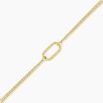 Bracelet Ria Acier Jaune - Bracelets cha&icirc;nes Femme | Marc Orian