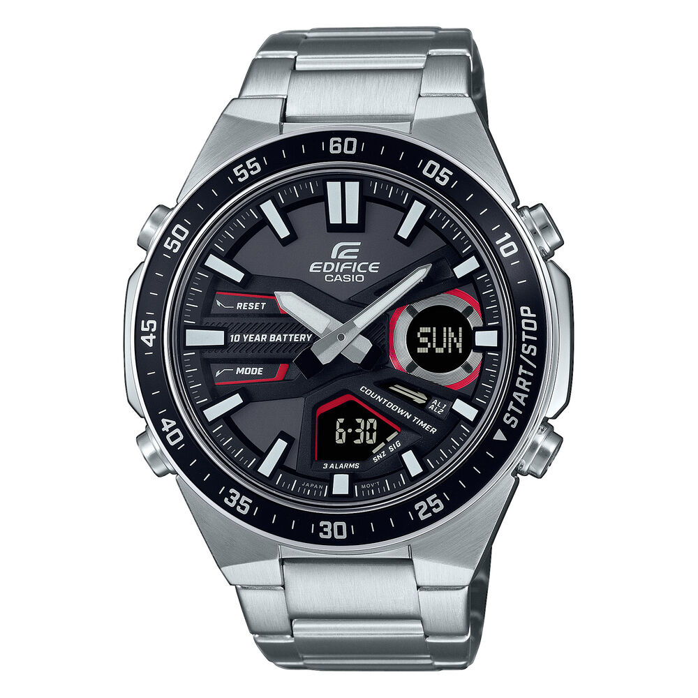 Montre Casio Edifice Noir - Montres étanches Homme | Marc Orian