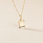 Pendentif Lamie Zodiaque Parchemin Or Jaune - Bijoux personnalis&eacute;s Famille | Marc Orian