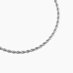 Collier Phebus Him Acier Blanc - Colliers fantaisie Homme | Marc Orian