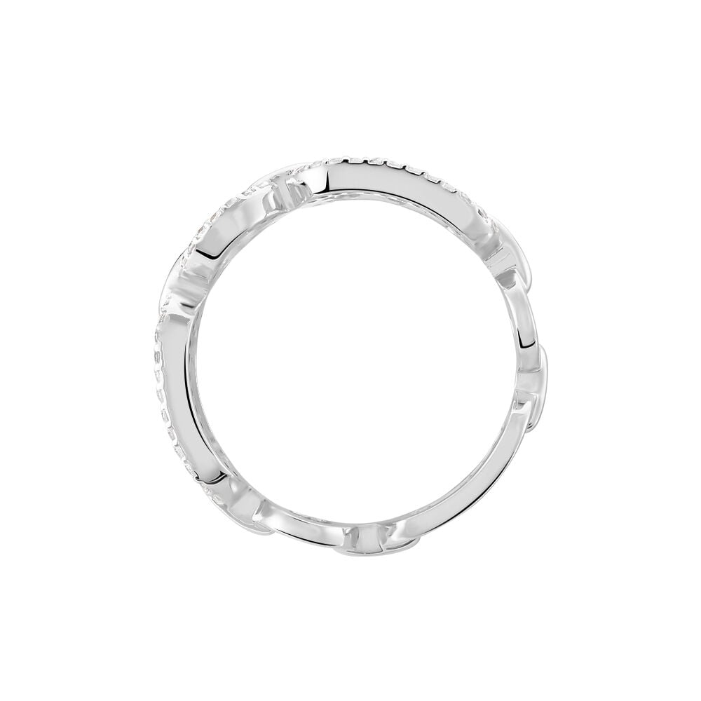 Bague Ela Argent Blanc Oxyde De Zirconium - Bijoux fantaisie Femme | Marc Orian