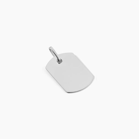 Pendentif Aymerik Argent Blanc - Bijoux personnalisés Homme | Marc Orian