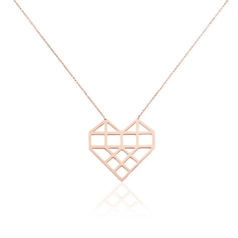 Collier Angeles Acier Rose - Sautoirs Femme | Marc Orian