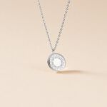 Collier Lilibeth Argent Blanc - Colliers fantaisie Femme | Marc Orian