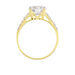Solitaire Terese Or Jaune Oxyde De Zirconium - Solitaires Femme | Marc Orian